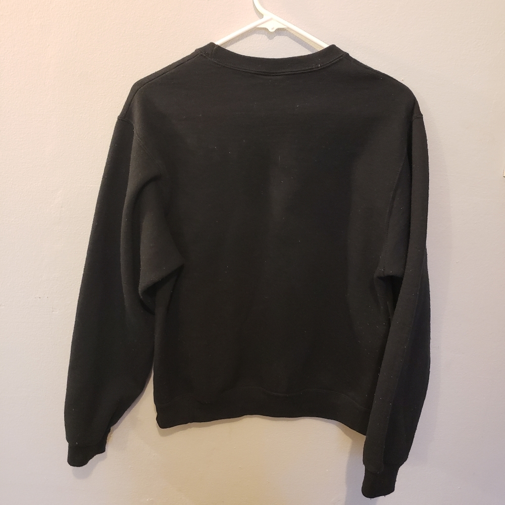 Jerzees Huntington Beach CA black sweatshirt size small - Picture 2 of 4